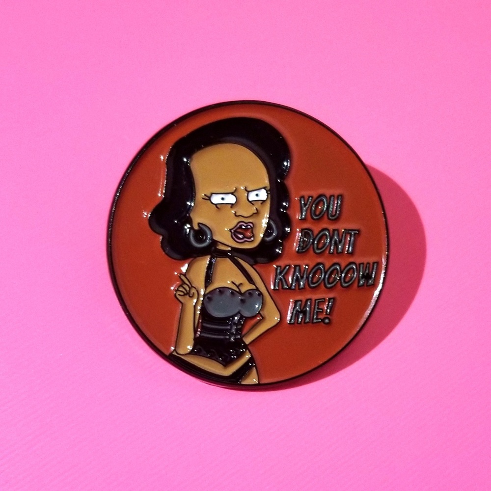 Mrs. Pancakes from rick and morty pin